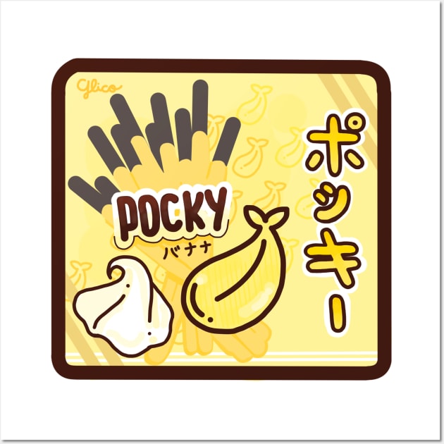 Banana Fruit Pocky Wall Art by KokoroLemon